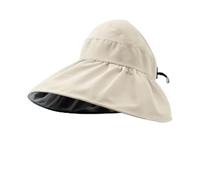 HAOSEM Cappellino protezione solare da donna di modo anti-UV sunshade cap anti-ultravioletto cappuccio vuoto regolabile UPF50+visiera cappello esterno cappello da sole