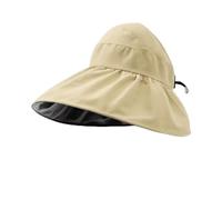 HAOSEM Cappellino protezione solare da donna di modo anti-UV sunshade cap anti-ultravioletto cappuccio vuoto regolabile UPF50+visiera cappello esterno cappello da sole