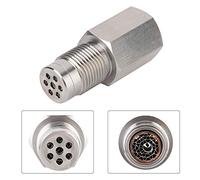 Haosie M18x1,5 Emulatore Sonda, Estensione Sensore di Ossigeno Universale, Adattatore Diritto, per Sensore O2 in Acciaio Inossidabile