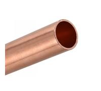 HAOTAISH Il Tubo di Rame T2 Viene Utilizzato per La Decorazione del Giardinaggio Nell'industria dei Macchinari, Spessore della Parete 0,2mm Lunghezza 500mm,7.1×7.5mm