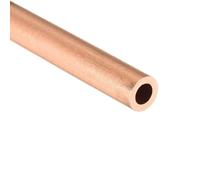 HAOTAISH Il Tubo di Rame Viene Utilizzato per La Decorazione Meccanica Dell'Edificio Artigianale Fai-da-Te, Spessore della Parete 10mm Lunghezza 100mm,35×55mm