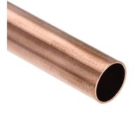 HAOTAISH Il Tubo Rotondo di Rame È Utilizzato per Macchinari di Decorazione Artigianale di Costruzione Fai da Te, Spessore della Parete 0,5mm Lunghezza 500mm,14×15mm
