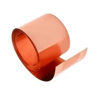 HAOTAISH La Bobina in Lamina di Rame Viene Utilizzata per Componenti Elettronici Meccanici Fai-da-Te, Spessore 0,4mm, Lunghezza 1m,0.4×50.8mm