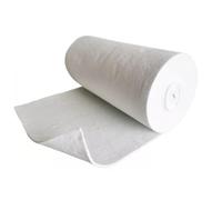 HAOTAISH Lana Ceramica Resistente al Fuoco Utilizzata per L'isolamento Acustico E Termico dei Condotti Fumari E dei Tubi Industriali,3mm*1m*1m