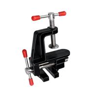 HaoTrade Morsa a ventosa in lega di alluminio, mini morsa da banco regolabile da tavolo piccola morsa da 35 mm a ventosa universale mini morsetto a vite da tavolo per piccole parti che tengono su