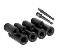 HaoTrade Set di 8 chiavi a bussola per rubinetto, 1/4" e 3/8", chiave a bussola per rubinetto, adattatore per viti per riparazioni domestiche automobilistiche
