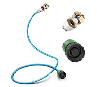 HAOWIN Cobra Mister, supporto per nebulizzazione flessibile in alluminio, per raffreddamento con spruzzatori in ottone e filtro dell'acqua