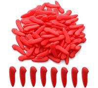 Haowul Knive Cucina 100 Pezzi di Copertura per Punta di Coltelli Coltello Battute Pratiche Copertura Protettiva per Coltelli Estesi Coltelli di Plastica Consigli di Custodia Trasparente