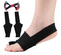 HAOXYO Tutore Alluce Valgo, 2 Pez Calzini per Alluce Valgo con Raddrizza Dita Piedi, Protettore AlluceValgo per Sollievo Dal Dolore,Correzione e Protezionedell'Alluce per Uomini e Donne