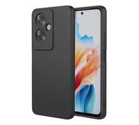 HAOYE Cover per OPPO A79 5G, Custodia Protettiva Antigraffio Silicone Morbida TPU Ultra Sottile ma Resistente Case con Fodera in Tessuto. Nero