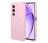 HAOYE Cover per OPPO A80 5G, Custodia Protettiva Antigraffio Silicone Morbida TPU Ultra Sottile ma Resistente Case con Fodera in Tessuto. Rosa