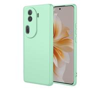 HAOYE Cover per Realme C63 / C61 / Realme Note 60, Custodia Protettiva Antigraffio Silicone Morbida TPU Ultra Sottile ma Resistente Case con Fodera in Tessuto. Verde chiaro