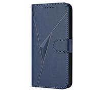 HAOYE Custodia in Pelle Premium per ZTE Blade A76 4G - Portafoglio con Chiusura Magnetica Cover, Supporto Regolabile & Protezione Avanzata - Blu