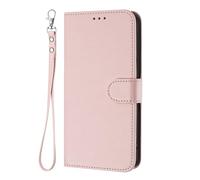 HAOYE Custodia Pelle per ZTE nubia Red Magic 10 Pro/Magic 10 Pro+ con Cover Portafoglio - Guscio Magnetico, Tasche Carta& Cinturino, e Bumper Supporto - Rosa