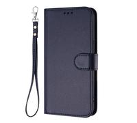 HAOYE Custodia Pelle per ZTE nubia Red Magic 10 Pro/Magic 10 Pro+ con Cover Portafoglio - Guscio Magnetico, Tasche Carta& Cinturino, e Bumper Supporto - Blu