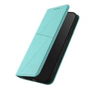 HAOYE Custodia Pelle per ZTE nubia Red Magic 10 Pro/Magic 10 Pro+ - Cover Magnetica con Tasche Carte, Anti-Impronte Case & Supporto - Azzurro chiaro