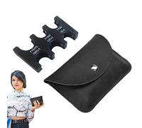 haoying Portafoglio busta in contanti | in pelle PU,Organizer per denaro riutilizzabile con monete per contanti, monete, monete e assegni
