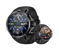 HaoYiShang Smartwatch Android con scheda SIM 4G/5G, schermo AMOLED da 1,75", 3 GB+32 GB, per uomini e donne, con fotocamera rotante WiFi GPS, 800 mAh, orologio fitness tracker (nero)