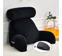 HAOYUES Cuscino di Lettura del Letto, Cuscino Relax TV Facile da Pulire, Cuscino a Cuneo per Divano Letto Poltrona, Cuscino Multifunzionale dello Schienale Leggere Rilassarsi Guardare La TV