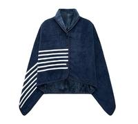 HAOYUES Poncho Mantella da Donna Invernale Sciarpa a Scialle,Coperta Sherpa Indossabile Coperta TV Invernale Calda E Accogliente,Coperta Sciarpa Scialle Avvolgente per Ufficio a Casa