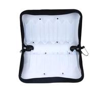 Haoyull Custodia trasparente per esche a forma di calamari, con cerniere bidirezionali, per riporre ami di calamari