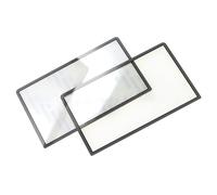 Haoyull Ricambio per 3DS XL/New 3DS XL Top Screen Len Plastica Vetro Copertura LCD Protezione Dello Schermo Accessori