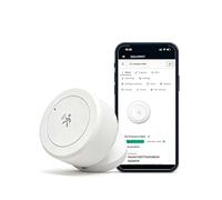 Haozee Zigbee - Sensore di presenza radar 24G mmWave - Richiede hub Zigbee, alimentato a batteria, ultra compatto, compatibile con Home Assistant Zigbee2mqtt