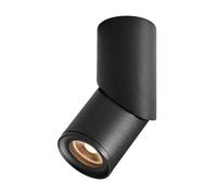 HAOZIWEI Faretto da soffitto a LED, faretto cilindrico, faretti direzionali regolabili, rotazione di 360° + 90°, lampade da soffitto con faretto for soggiorno, galleria fotografica(3000K,10W)