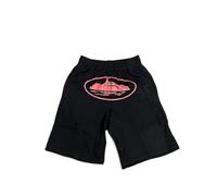 HAOZYUN Classic Printed Summer New Street Loose Casual Trendy Hip Hop Shorts Uomo E Donna Universal Sports Shorts-Color-8||L