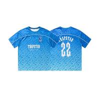 HAOZYUN Coppia Modelli T-Shirt Casual Stampata Manica Corta Estate Cotone Tipo Sciolto Collo Tondo Mezza Manica-Color-5||M