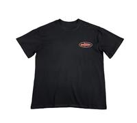 HAOZYUN Estate Rilassato Cotone Rotondo Collare Giornaliero Traspirabile Coppia Maniche Corte Uomo E Donna T-Shirt Semplice Lettera Stampa T-Shirt-Color-8||m