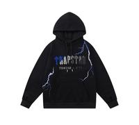 HAOZYUN Felpa Con Cappuccio E Ricamo Con Lettere Sfumate E Testa Di Tigre Pantaloni Sportivi Completo Da Jogging Completo Casual Invernale Con Imbottitura In Pile Per Uomo-COLOR-5||s