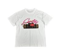 HAOZYUN Nuova Lettera Stampata da Donna High Street Hip-Hop Casual personalità A Maniche Corte T-Shirt Sport Trendy Girocollo Pullover-Color-1||M