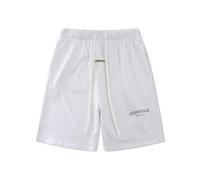 HAOZYUN Pantaloncini Donna Jogging Sport Casual Uomini E Donne Tendenza High Street Lettere Tridimensionali Pantaloni A Cinque Quarti (Color-3,M)
