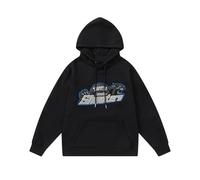 HAOZYUN Set invernale unisex con felpa con cappuccio e pantaloni da jogging con motivo tigre imbottito Set da uomo-COLOR-1||m