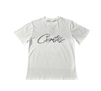 HAOZYUN T-Shirt Estiva in Puro Cotone Classico Stampato A Maniche Corte Estate High Street Uomo E Donna Casual Casual Casual Versatile T-Shirt Trendy-Color-7||M