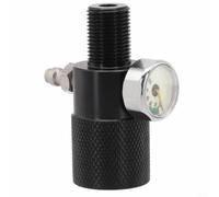 HAP G12-14 Adattatore di ricarica per cilindro ad aria compressa da M10 x 1,5 a M18 x 1,5, connettore per serbatoio dell'aria in alluminio con attacco rapido da 8 mm per bombola del gas ad alta