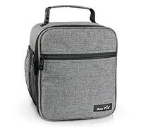 Hap Tim Borsa pranzo isolata per adulti e bambini, Borsa cool Lunch Box 6.5L per uomini Donne, Borsa termica resistente e spaziosa Bento Lunch Boxes per adulti e ragazzi (EU18654-G)