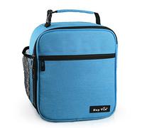 Hap Tim Borsa pranzo isolata per adulti e bambini, Borsa cool Lunch Box 6.5L per uomini Donne, Borsa termica resistente e spaziosa Bento Lunch Boxes per adulti e ragazzi (EU18654-BL)