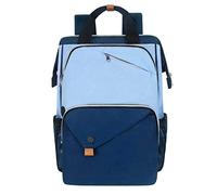 Hap Tim Zaino per computer portatile da 15,6 pollici, impermeabile, con scomparto per computer portatile, da uomo e da donna (7651EU), Blu