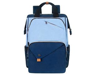 Hap Tim Zaino per computer portatile da 15,6 pollici, impermeabile, con scomparto per computer portatile, da uomo e da donna (7651EU), Blu
