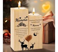 Hapculon Regalo Mamma, Regalo Festa della Mamma, 2025 Idee Regali per Mamma, Regali per Mamma Natale Ringraziamento Compleanno, Regalo Segno Decorativo per Mamma da Figlia, Regalo Mamma Compleanno