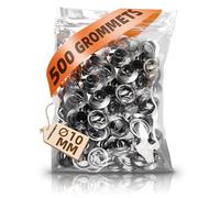 HAPDEN Occhielli da 3/8 di pollice per strumento di passacavo da 10 mm, 500 set