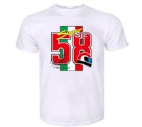 HAPDEZH Men-T-Shirt-Marco-Simoncelli-Super-Sic-58-t-shirt-cotton-tshirt-men-summer-fashion-t