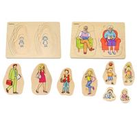 Hape 17052 - Layer Puzzle Nonna & Nonno