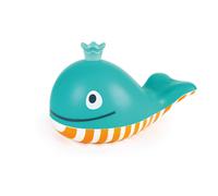 Hape Balena Soffia Bolle Giocattolo da bagno per bambini, blu