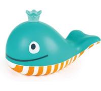 Hape Balena Soffia Bolle | Giocattolo da bagno per bambini, blu