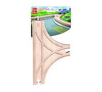 Hape Binario a T in legno di faggio per espansione raccordo ferrovia - Collegamento compatibile con altri prodotti ferroviari adatto da 3 anni in su