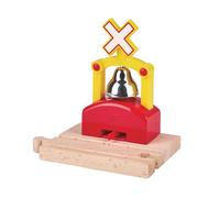Hape Campanella Treno Automatica - Segnale acustico ferroviario per giocare coi trenini adatta a bambini dai 3 anni
