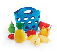 CESTO DI FRUTTA fruits basket HAPE gioco in stoffa E3169 kitchen world 8 PEZZI e